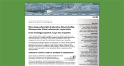 Desktop Screenshot of komfortklima.hu